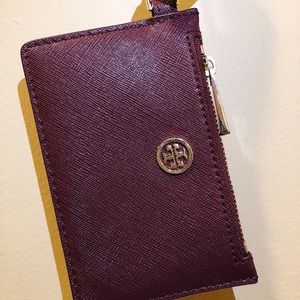 NEW Tory Burch “Robinson” Keychain and Card Holder